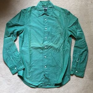 Gitman Bros green button down S